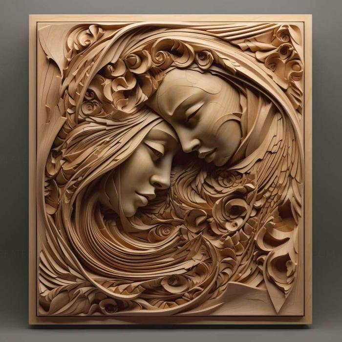 نموذج ثلاثي الأبعاد لآلة CNC 3D Art 